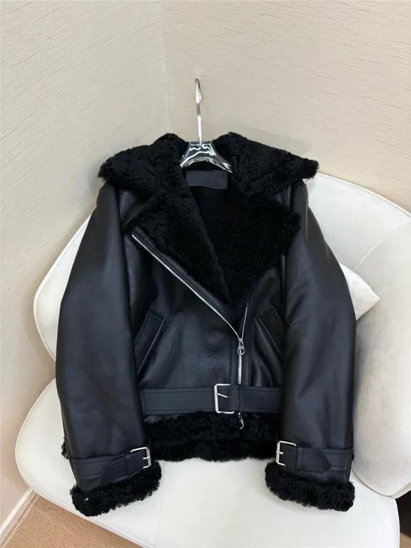 Loro piana shearling coat